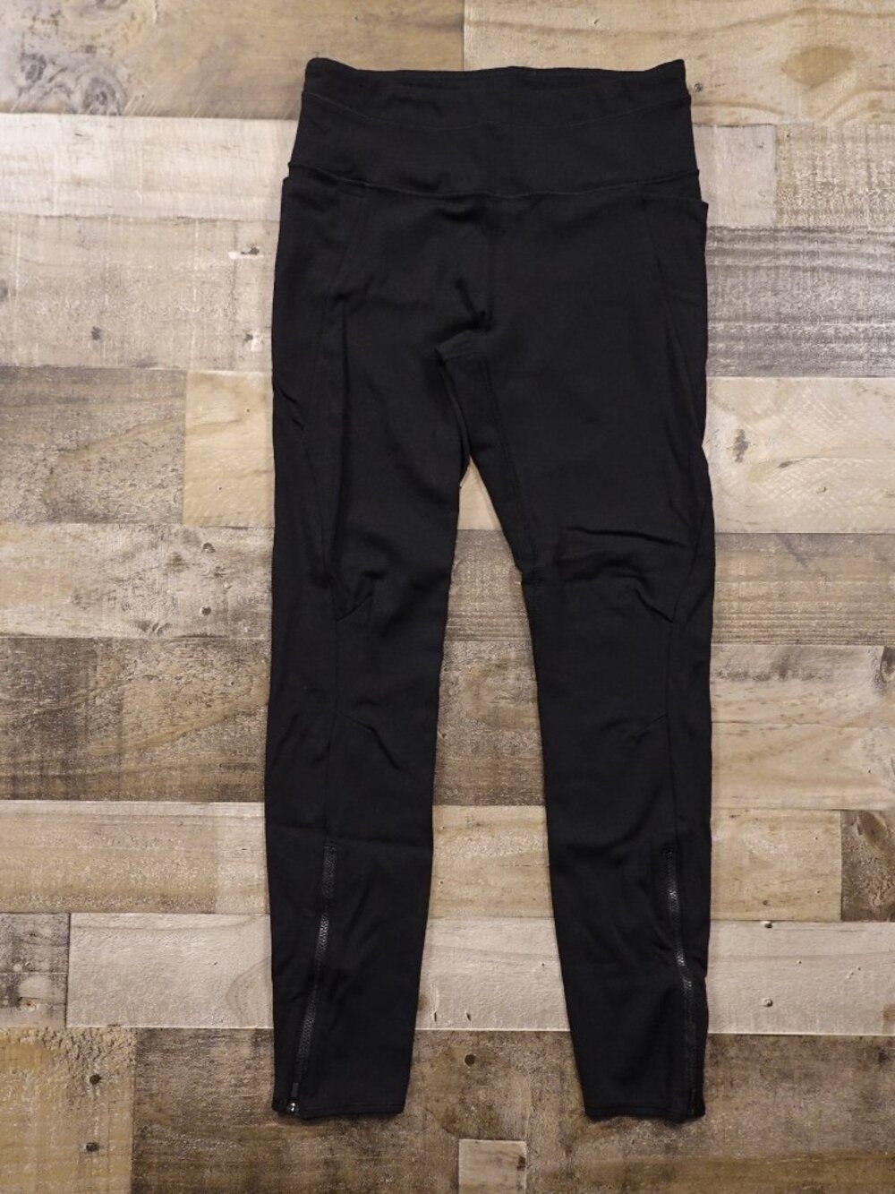 Athleta Stealth Tech 7/8 Tight Women’s Small Black High Rise Athletic Leggings‎